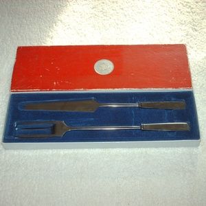 Vintage Capri Grill Master knife & fork set
